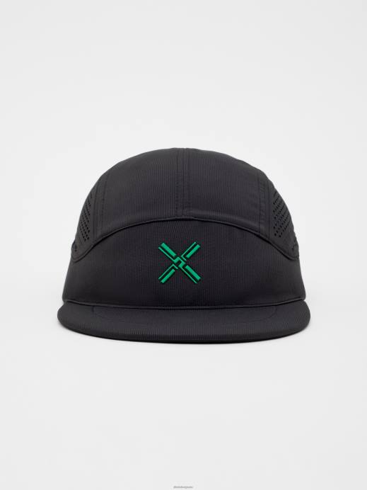 Men J.Lindeberg Black Athleisure Running Cap Accessory 8R622540