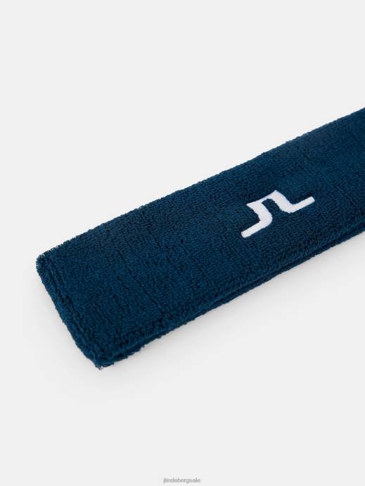 Men J.Lindeberg Moroccan Blue Sweat Headband Accessory 8R622521