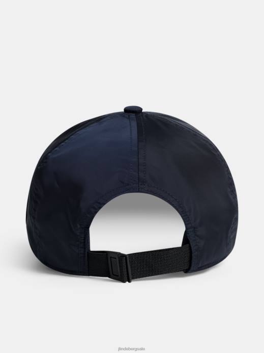 Men J.Lindeberg Navy Elijah Nylon Cap Accessory 8R621238