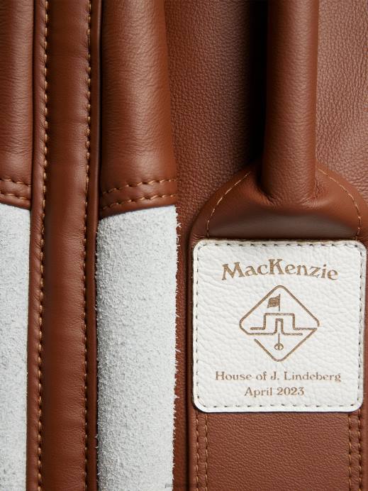 Men J.Lindeberg Chipmunk House Of Mackenzie Leather Bag Accessory 8R622503