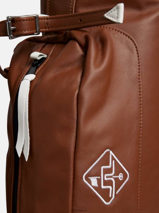 Men J.Lindeberg Chipmunk House Of Mackenzie Leather Bag Accessory 8R622503