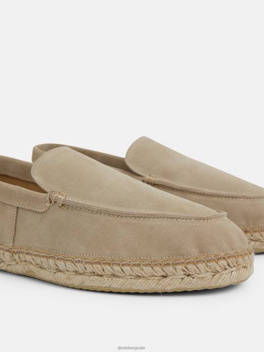Men J.Lindeberg Safari Beige Vin Suede Espadrille Accessory 8R621258