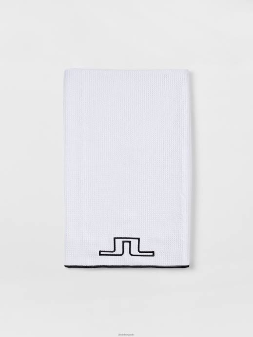 Men J.Lindeberg White Golf Towel Accessory 8R622528