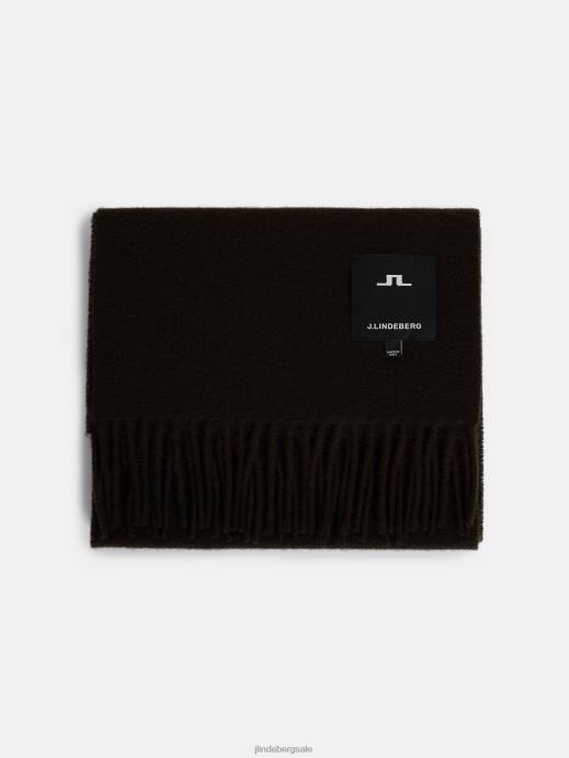 Men J.Lindeberg Delicioso Champ Solid Wool Scarf Accessory 8R621237