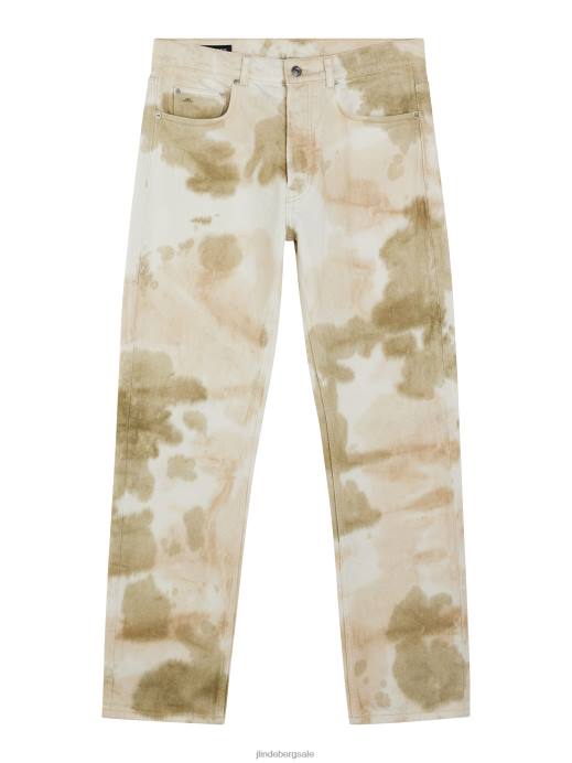 Men J.Lindeberg Aloe Cody Drip-Dye Regular Jeans Clothing 8R621098