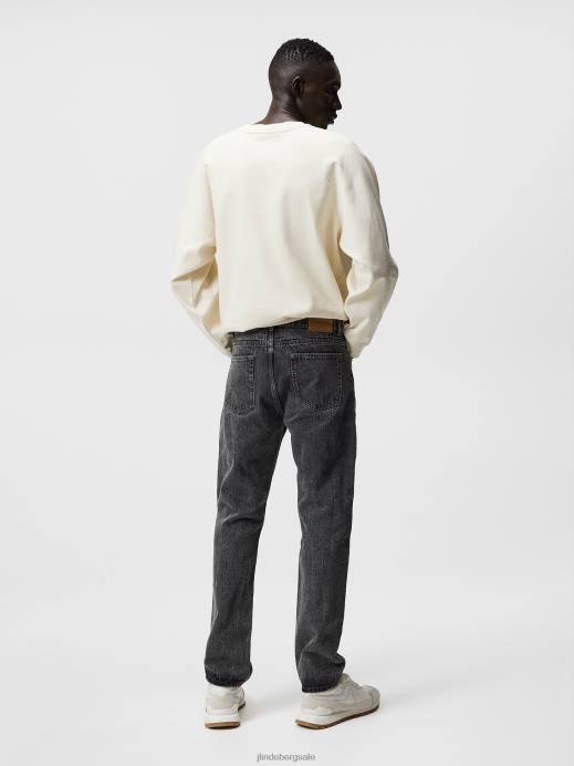 Men J.Lindeberg Black Cody Ash Regular Jeans Clothing 8R621102