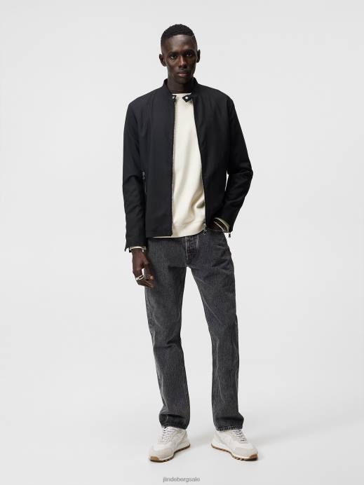 Men J.Lindeberg Black Cody Ash Regular Jeans Clothing 8R621102