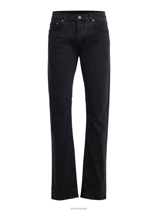 Men J.Lindeberg Black Cody One Wash Jeans Clothing 8R622585