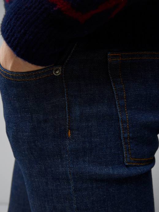 Men J.Lindeberg Dark Blue Jay Active Dark Indigo Jeans Clothing 8R621105