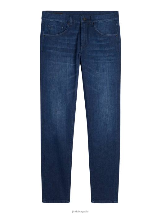 Men J.Lindeberg Dark Blue Jay Dark Indigo Jeans Clothing 8R621099
