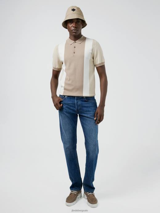 Men J.Lindeberg Mid Blue Cody Mid Indigo Jeans Clothing 8R622587