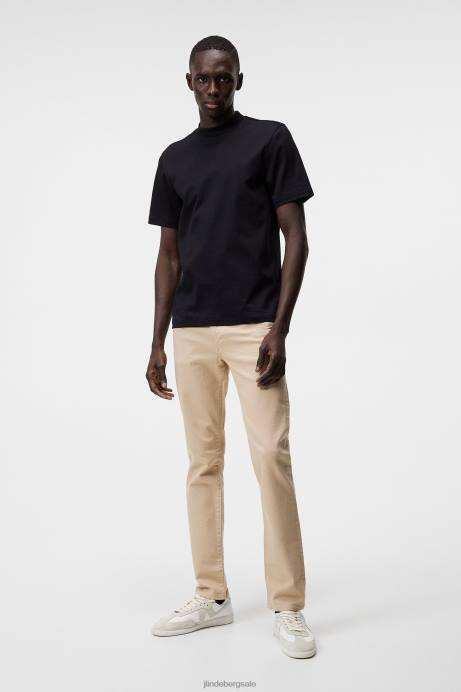 Men J.Lindeberg Oxford Tan Jay Solid Stretch Jeans Clothing 8R622583