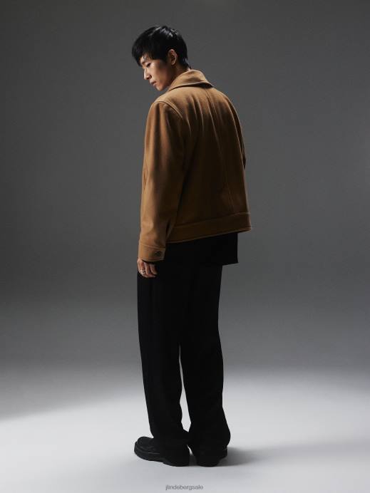 Men J.Lindeberg Chipmunk Don Double Breasted Jacket Clothing 8R622380