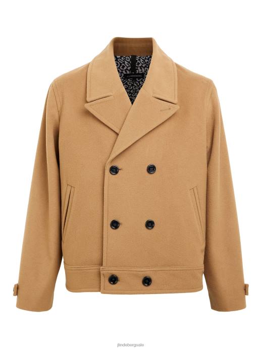 Men J.Lindeberg Chipmunk Don Double Breasted Jacket Clothing 8R622380