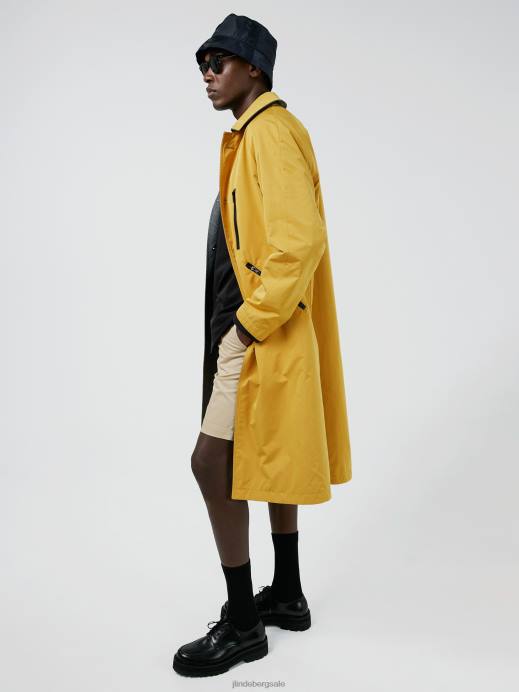 Men J.Lindeberg Mango Mojito Herbert Reversible Mac Coat Clothing 8R622465
