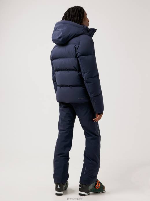 Men J.Lindeberg Navy Adler Down Ski Jacket Clothing 8R622484