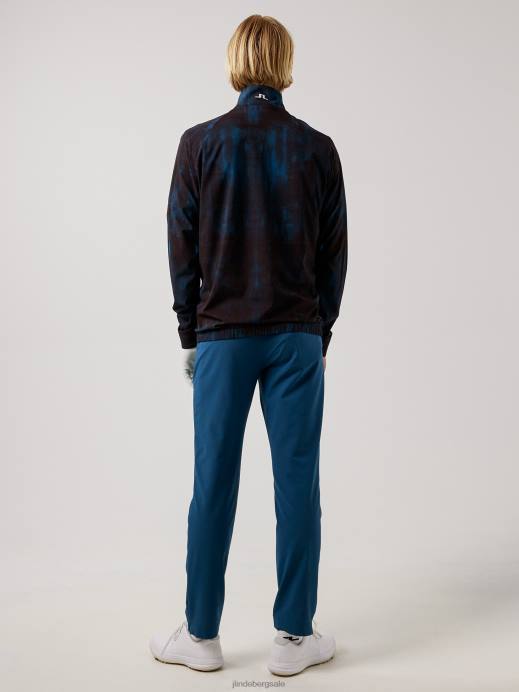 Men J.Lindeberg STHLM Print Jeff Golf Jacket Clothing 8R622491