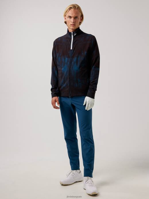 Men J.Lindeberg STHLM Print Jeff Golf Jacket Clothing 8R622491