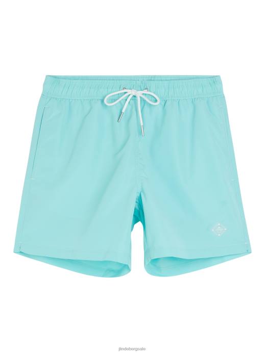 Men J.Lindeberg Aqua Splash Banks Solid Swim Trunks Clothing 8R621115
