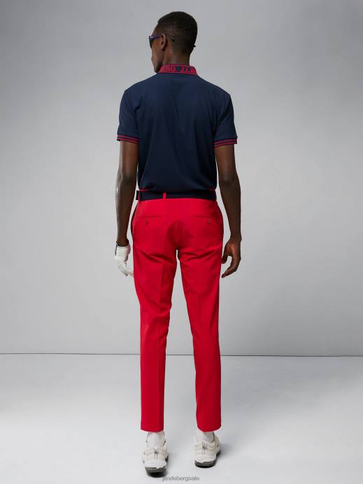 Men J.Lindeberg Barbados Cherry Ellott Pant Clothing 8R622169