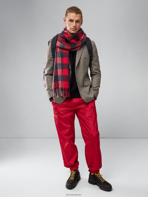 Men J.Lindeberg Barbados Cherry Santo Cargo Pants Clothing 8R622205