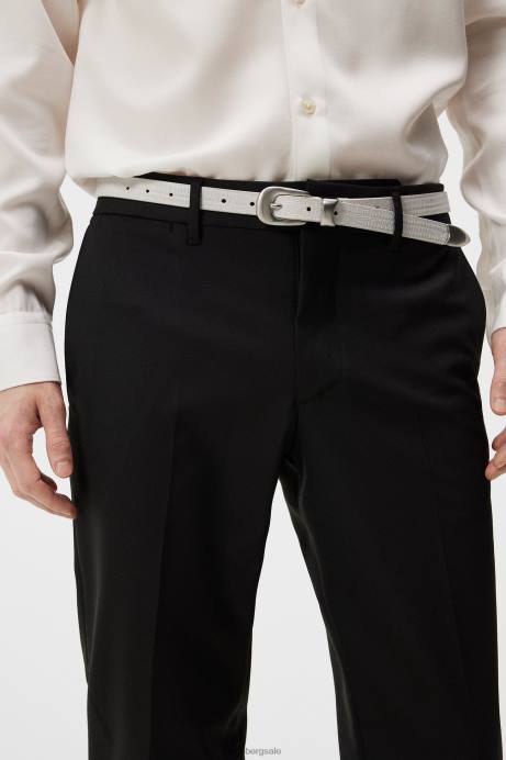 Men J.Lindeberg Black Grant Stretch Twill Pants Clothing 8R621137