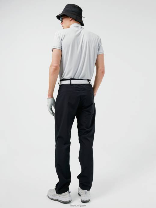 Men J.Lindeberg Black Hills Golf Rain Pant Clothing 8R622222