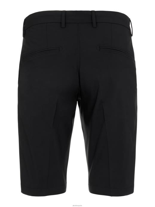 Men J.Lindeberg Black Somle Golf Shorts Clothing 8R622260