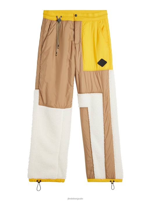 Men J.Lindeberg Cloud White Pile Story Hiking Pants Clothing 8R622202