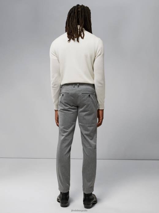 Men J.Lindeberg Gargoyle Chaze Flannel Twill Pants Clothing 8R622199