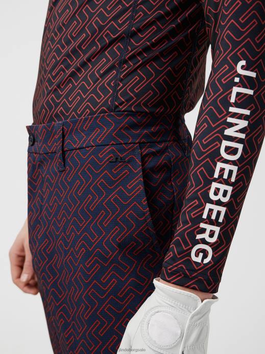 Men J.Lindeberg Ketchup Bridge Monogram Tim Golf Pant Clothing 8R622224