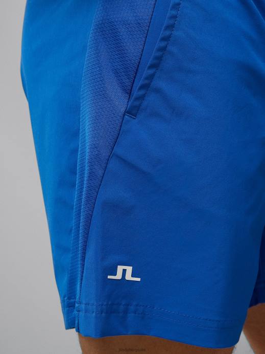 Men J.Lindeberg Nautical Blue Active Shorts Clothing 8R622201