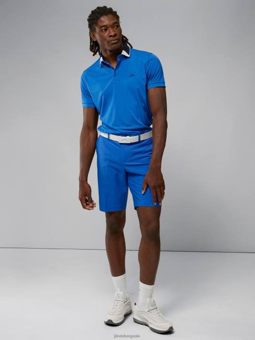 Men J.Lindeberg Nautical Blue Eloy Shorts Clothing 8R622191