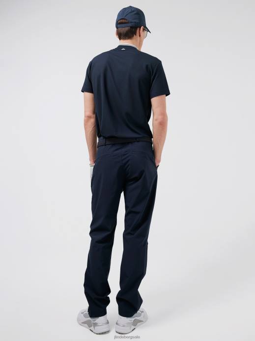 Men J.Lindeberg Navy Hills Golf Rain Pant Clothing 8R622221