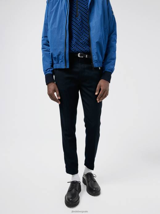 Men J.Lindeberg Navy Sasha Commuter Stretch Pants Clothing 8R622230