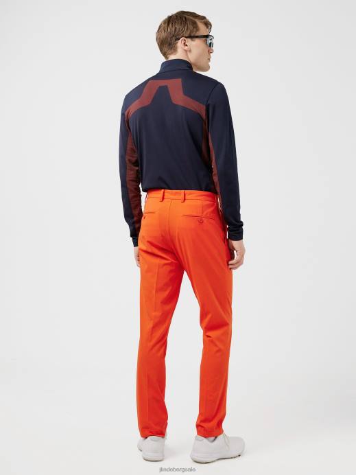 Men J.Lindeberg Tangerine Tango Vent Golf Pant Clothing 8R622228