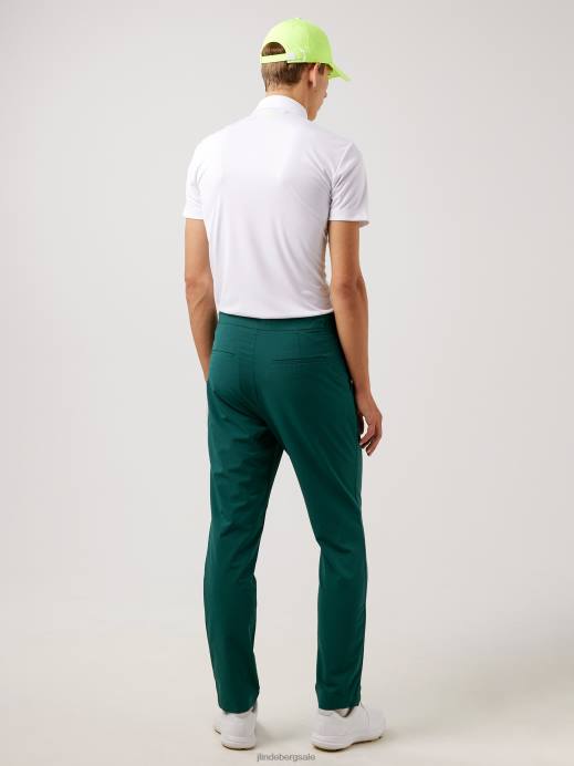 Men J.Lindeberg Treeline Green Seb Golf Pant Clothing 8R622249