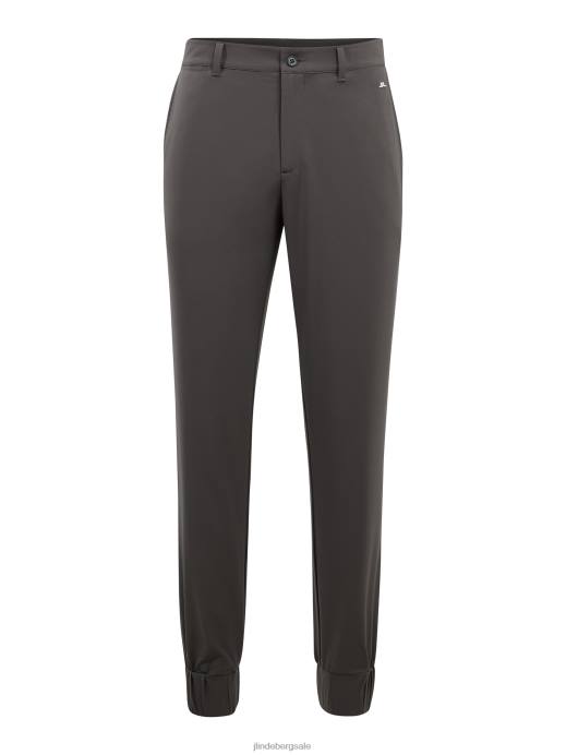 Men J.Lindeberg Volcanic Ash Cuff Jogger Pant Clothing 8R622185
