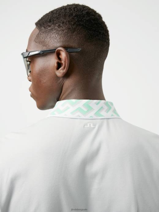 Men J.Lindeberg Micro Chip Lux Bridge Golf Polo Clothing 8R622078