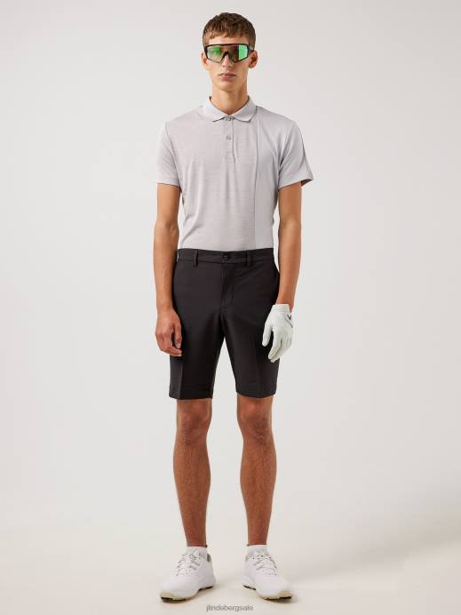 Men J.Lindeberg Micro Chip Melange Maxim Golf Polo Clothing 8R622123