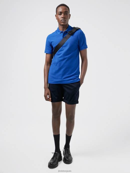 Men J.Lindeberg Surf the Web Troy Pique Polo Clothing 8R622091