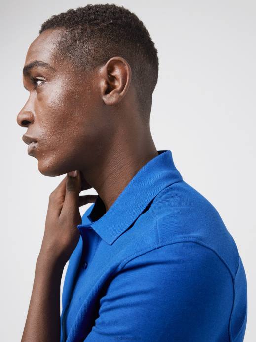 Men J.Lindeberg Surf the Web Troy Pique Polo Clothing 8R622091