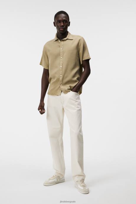 Men J.Lindeberg Aloe Comfort Tencel Shirt Clothing 8R621164