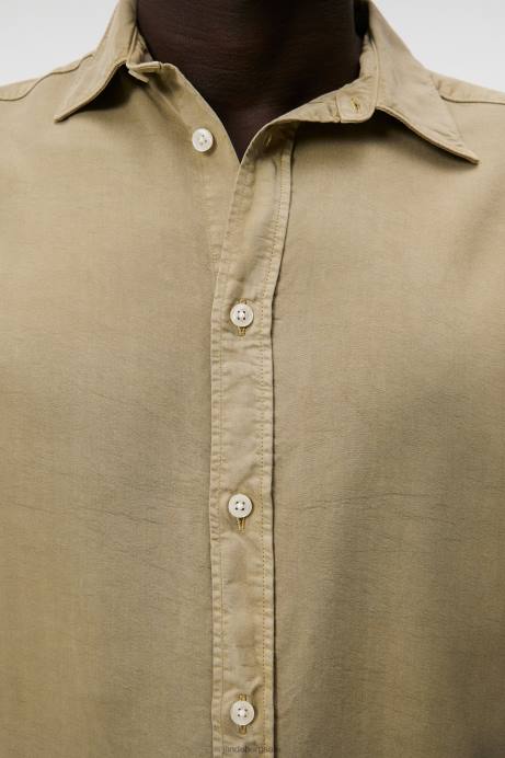 Men J.Lindeberg Aloe Comfort Tencel Shirt Clothing 8R621164