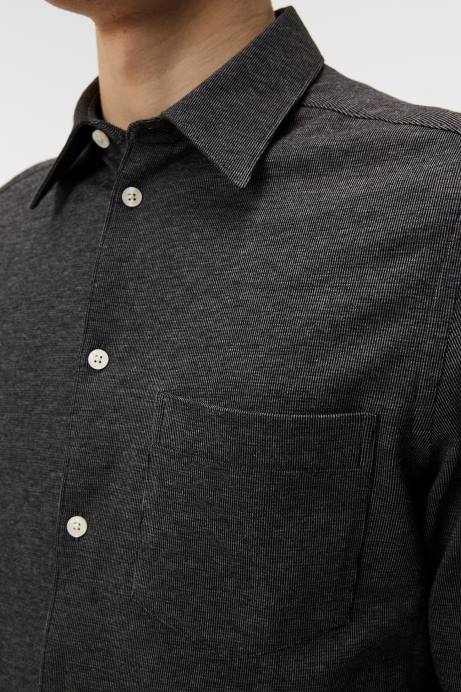 Men J.Lindeberg High Rise Jersey Slim Shirt Clothing 8R621183