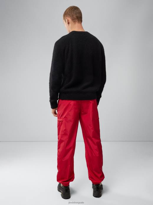 Men J.Lindeberg Black Vance Mohair Blend Sweater Clothing 8R622296