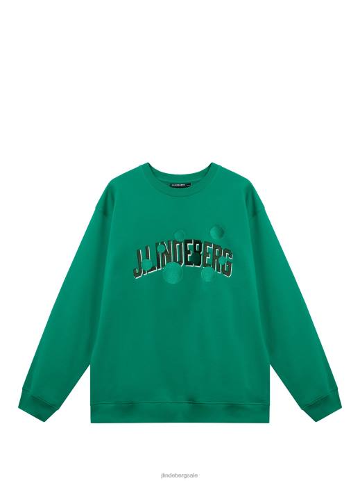 Men J.Lindeberg Bosphorus Kyzer Crew Neck Sweatshirt Clothing 8R621073