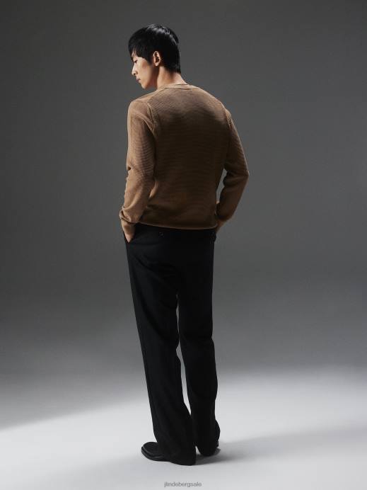 Men J.Lindeberg Chipmunk Archer Structure Sweater Clothing 8R622283