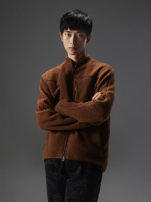 Men J.Lindeberg Chipmunk Tomai Pile Fleece Clothing 8R622288