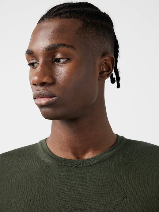 Men J.Lindeberg Deep Depths Lyle Light Merino Sweater Clothing 8R622358